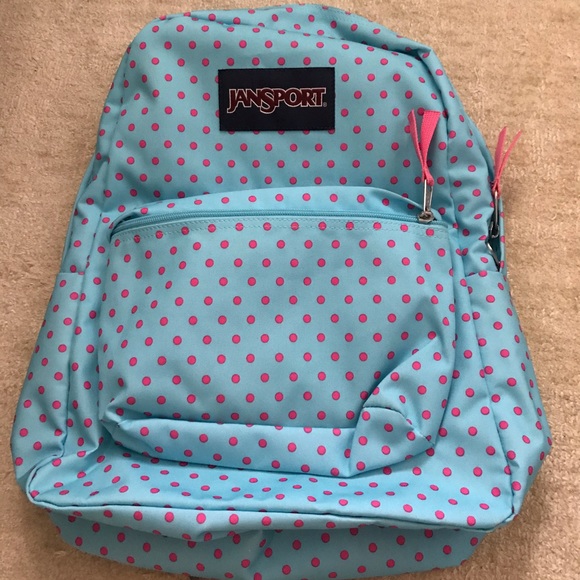 polka dot jansport backpack - Picture 1 of 2